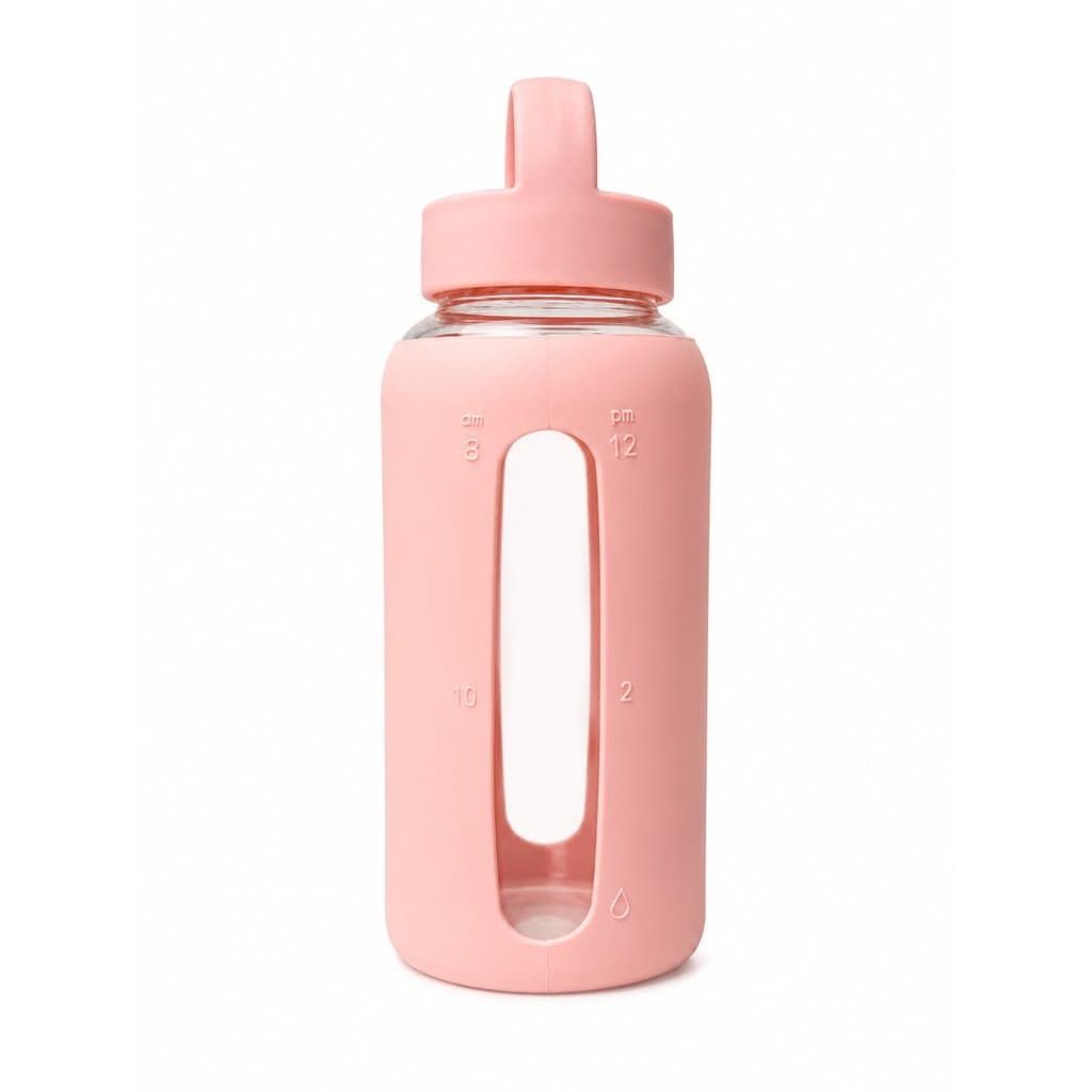 Garrafa de Vidro Com Capa Antiderrapante 700ml Academia Garrafa de Água Que Cabe na Bolsa