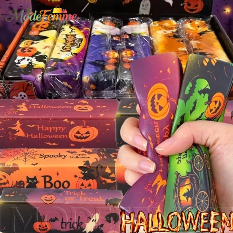 [À Venda] [Decoração De Halloween] Brinquedo Espremível De Recuperação Lenta-Festa-Em Bastão De Manteiga De Apertar Maci