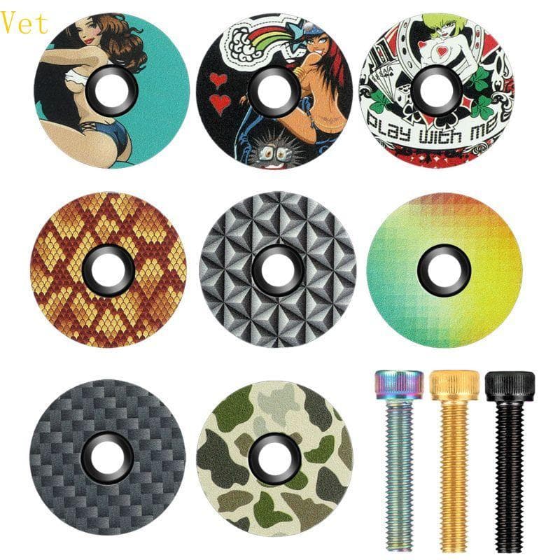 Vet MTB Bicicleta De Estrada Tigela Capa Haste Para 28 6mm Garfo Tubo Fone De Ouvido Tampa Acessórios Ciclismo