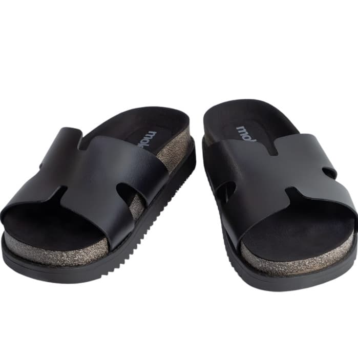 Sandália  Feminina  Papete Moleca Birken Tratorada Flatform Original