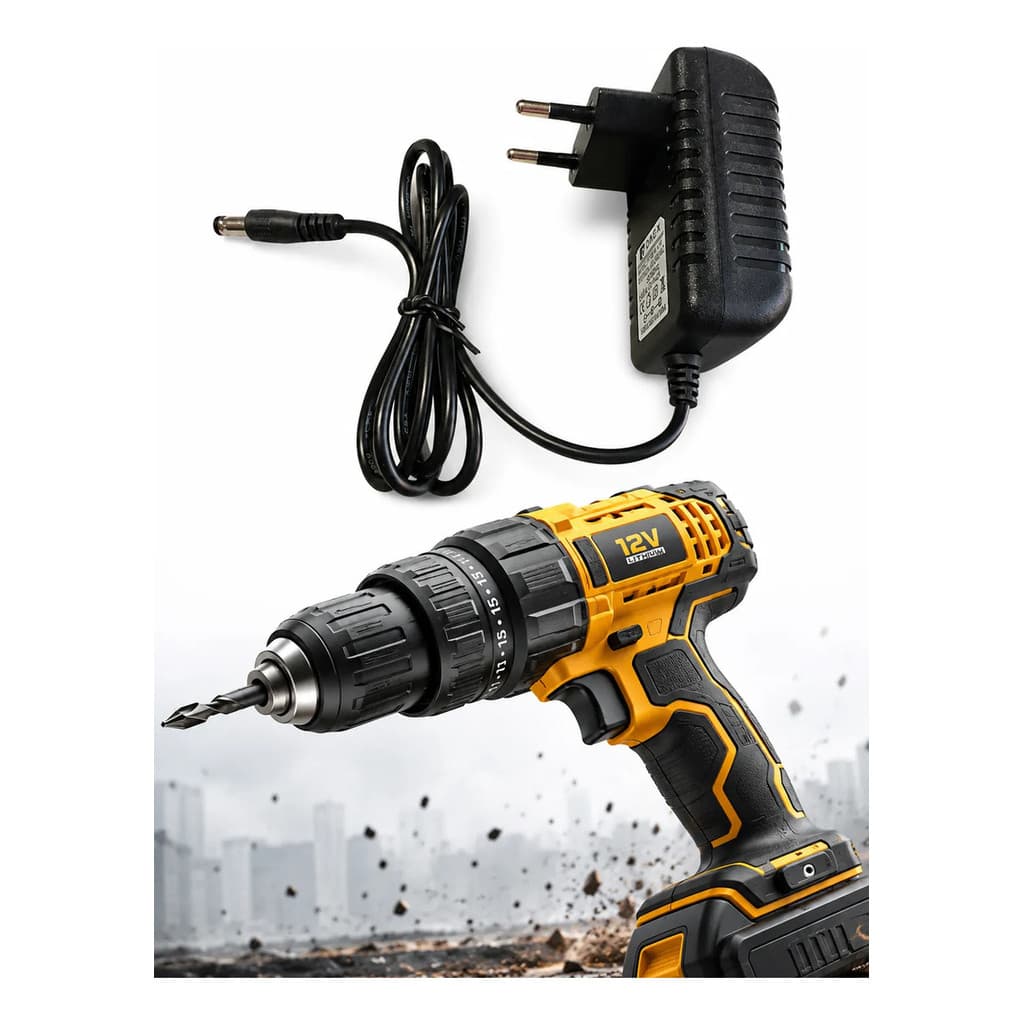 Carregador Compativel Parafusadeira The Black Tools Tb12e