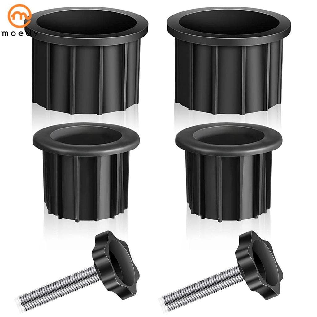 6 Pçs Pátio Guarda-Chuva Base Sol Suporte Peças De Reposição Buraco Anel Capa & M8 Parafusos SHOPSKC5231