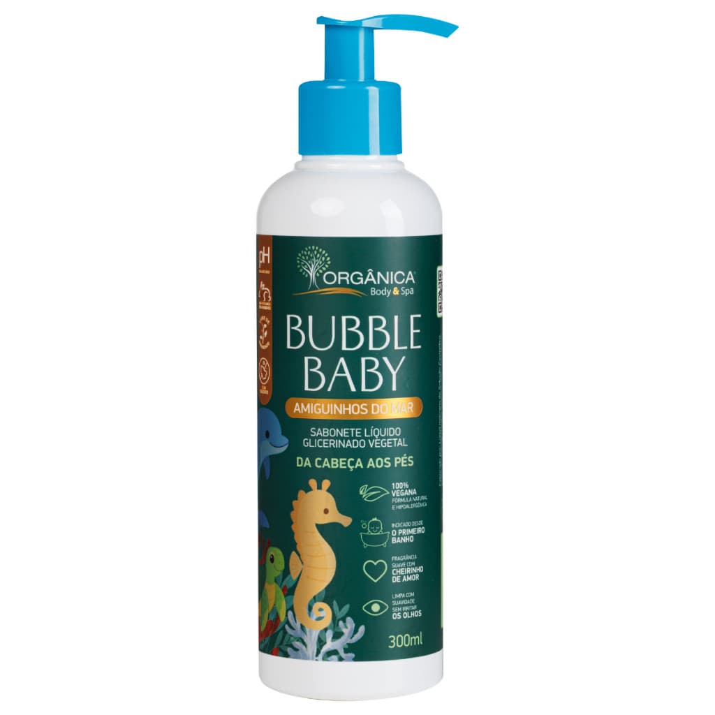 Sabonete Líquido Infantil Bubble Baby - Amiguinhos Do Mar