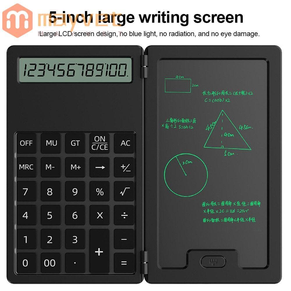 Calculadoras Científicas MAYVET , Com Calculadora Matemática De Bloco De Notas LCD Stylus , De Contabilidade Multifuncio