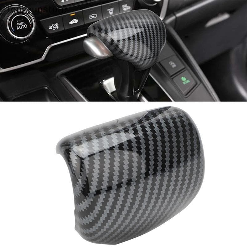 Cabeça Do Botão De Mudança De Engrenagem Carro Capa Decorativa Para CRV 2017 2018 2019 2020 2021 Acessórios Parte Interi