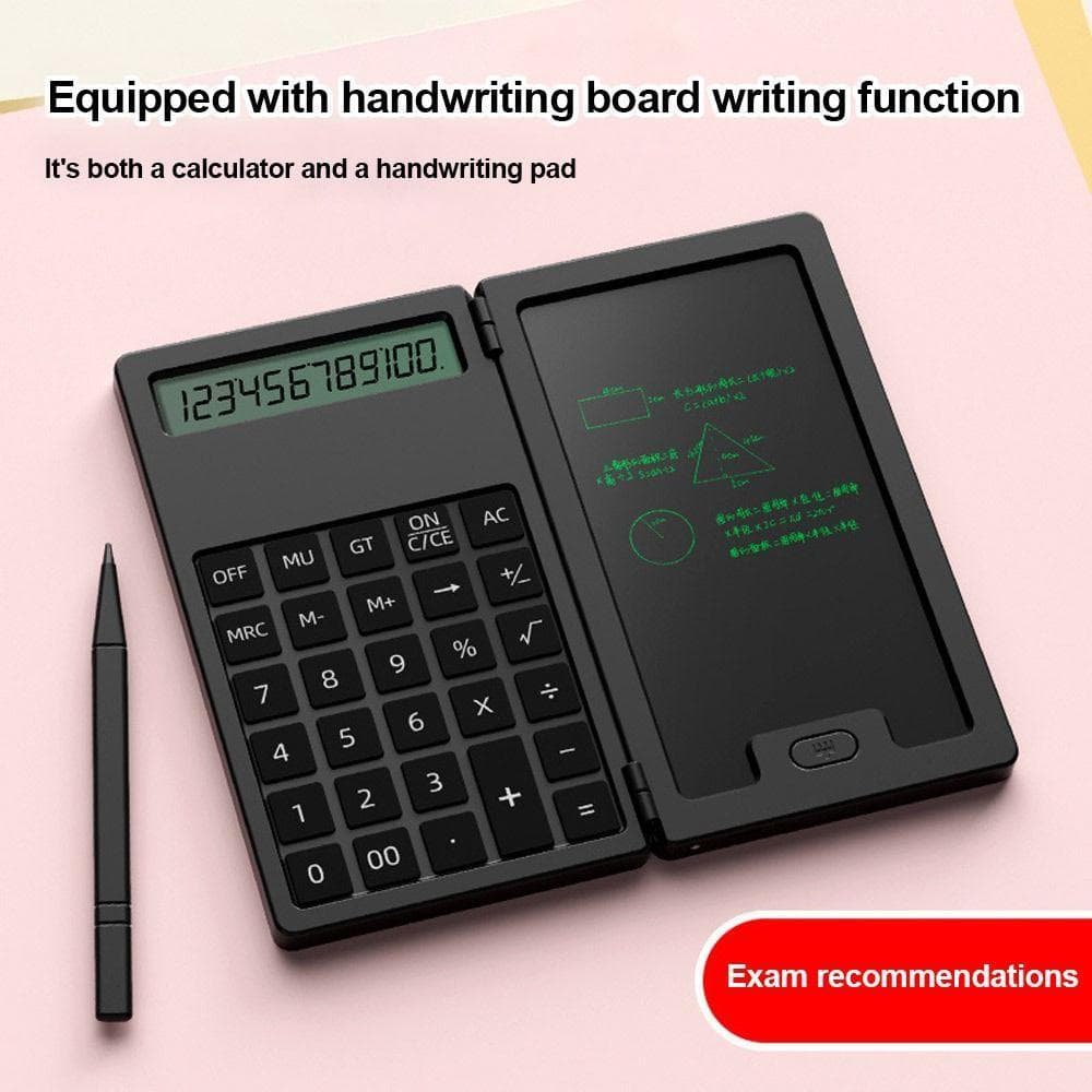 Calculadoras Científicas PEONYQ , Com Calculadora Matemática Para Bloco De Escrita Stylus , De Contabilidade Notas LCD