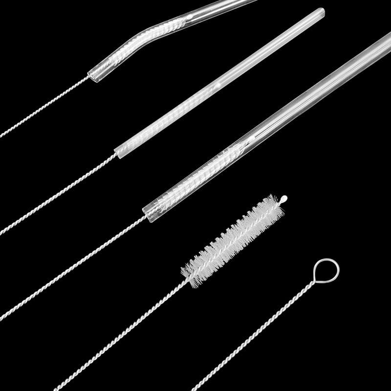 [Estoque pronto] Conjunto de escova para mamadeira, esponja, escova para mamilos, de palha, copo de bebê, escova