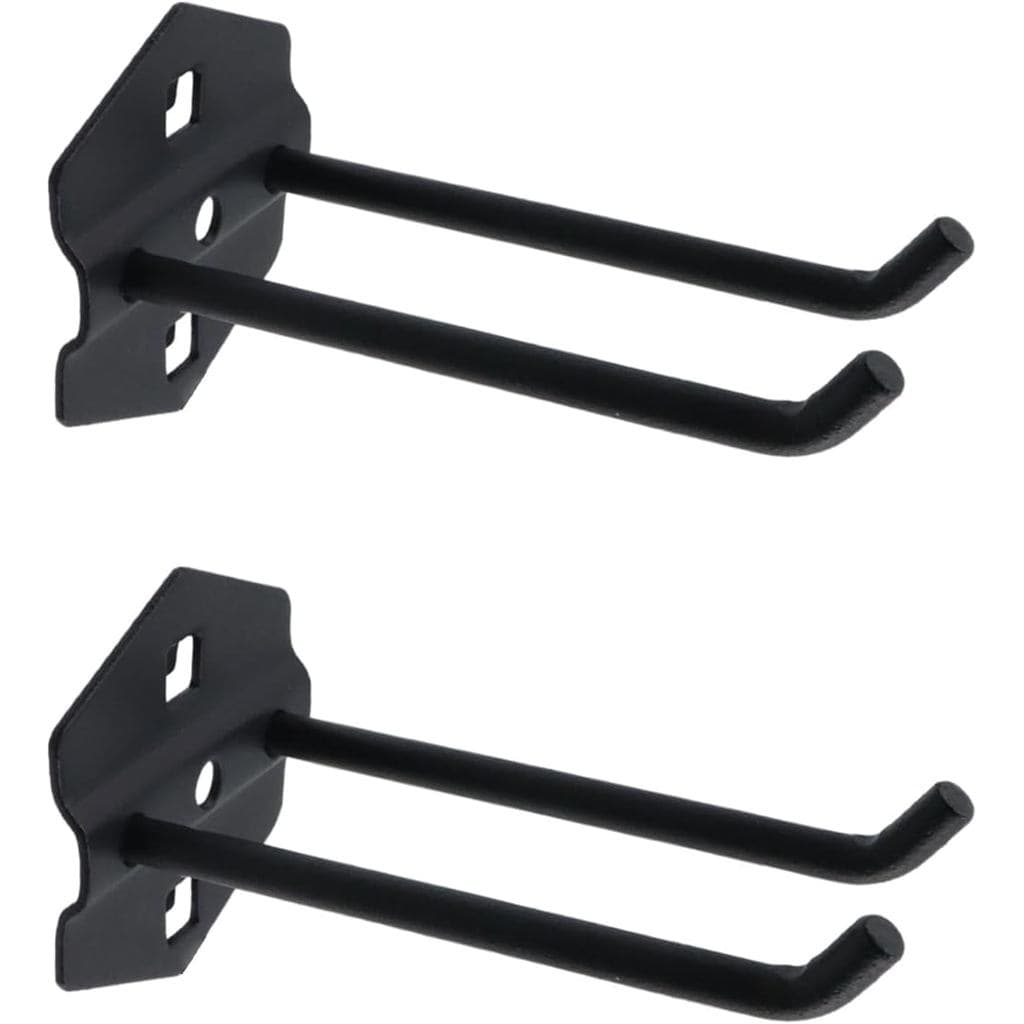 Ganchos para Painel Perfurado de Metal Resistente, com Furos Quadrados de 3/8", Adequados para Painéis Perfurados com Es