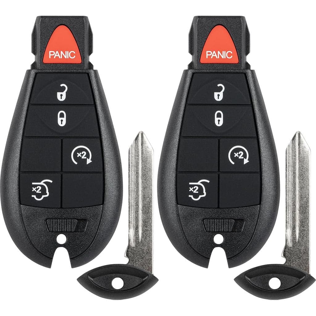 Controle Remoto de Substituição Vurkcy para Grand Cherokee 2008-2013/Commander 08-10, Controle Remoto de Entrada Sem Cha