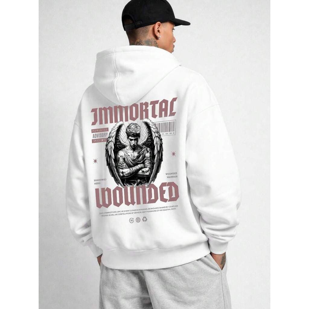 Blusa Moletom Oversized Street Wounded Immortal