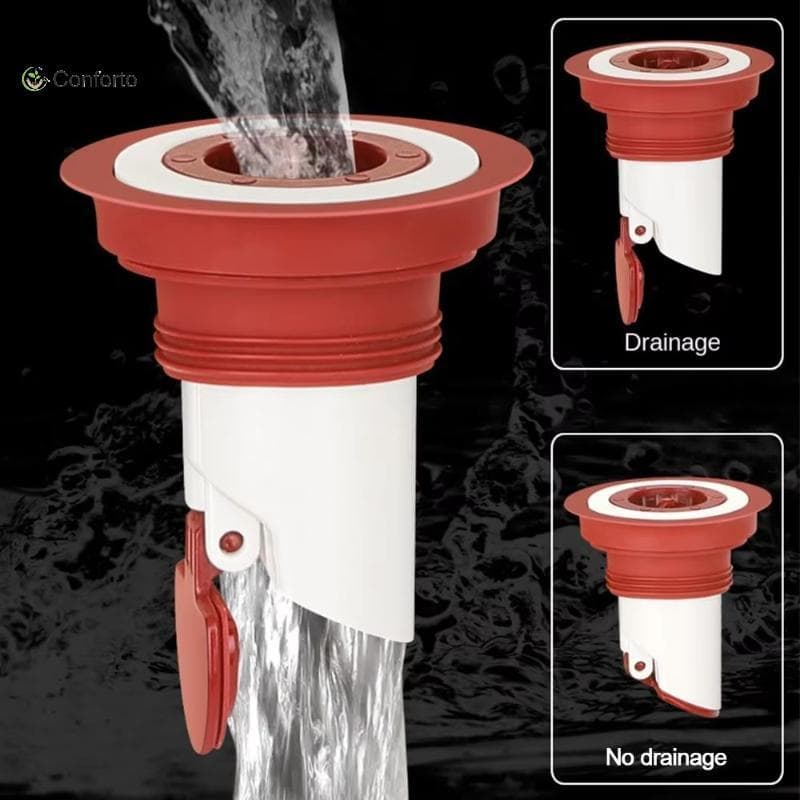 [EruditeCourtB] Filtro De Drenagem De Piso De Pequeno Calibre À Prova De Odor Vazamento Tela De Resistente A Insetos Par