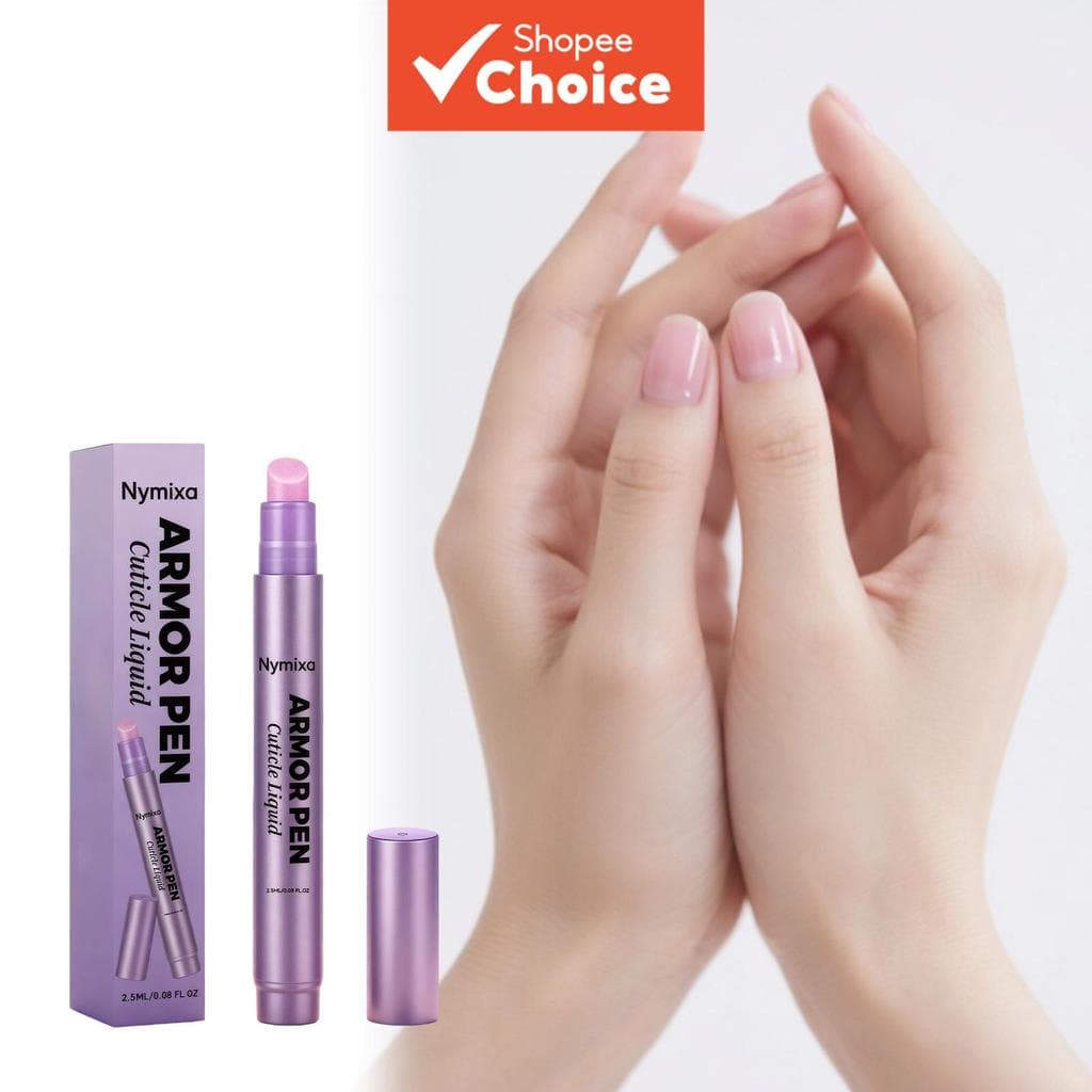 Empurrador de Cutículas em Cerâmica e Caneta de Óleo 2,5 ml Fortalecedor e Estimulador de Unhas Caneta de Óleo para