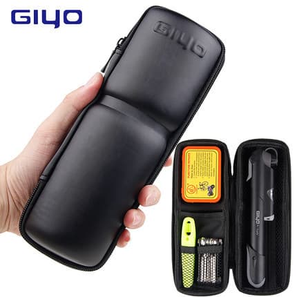 GIYO Mountain Road bicicleta kit de ferramentas casca dura reparação tanque ferramenta portátil reparação pneu cola tubo