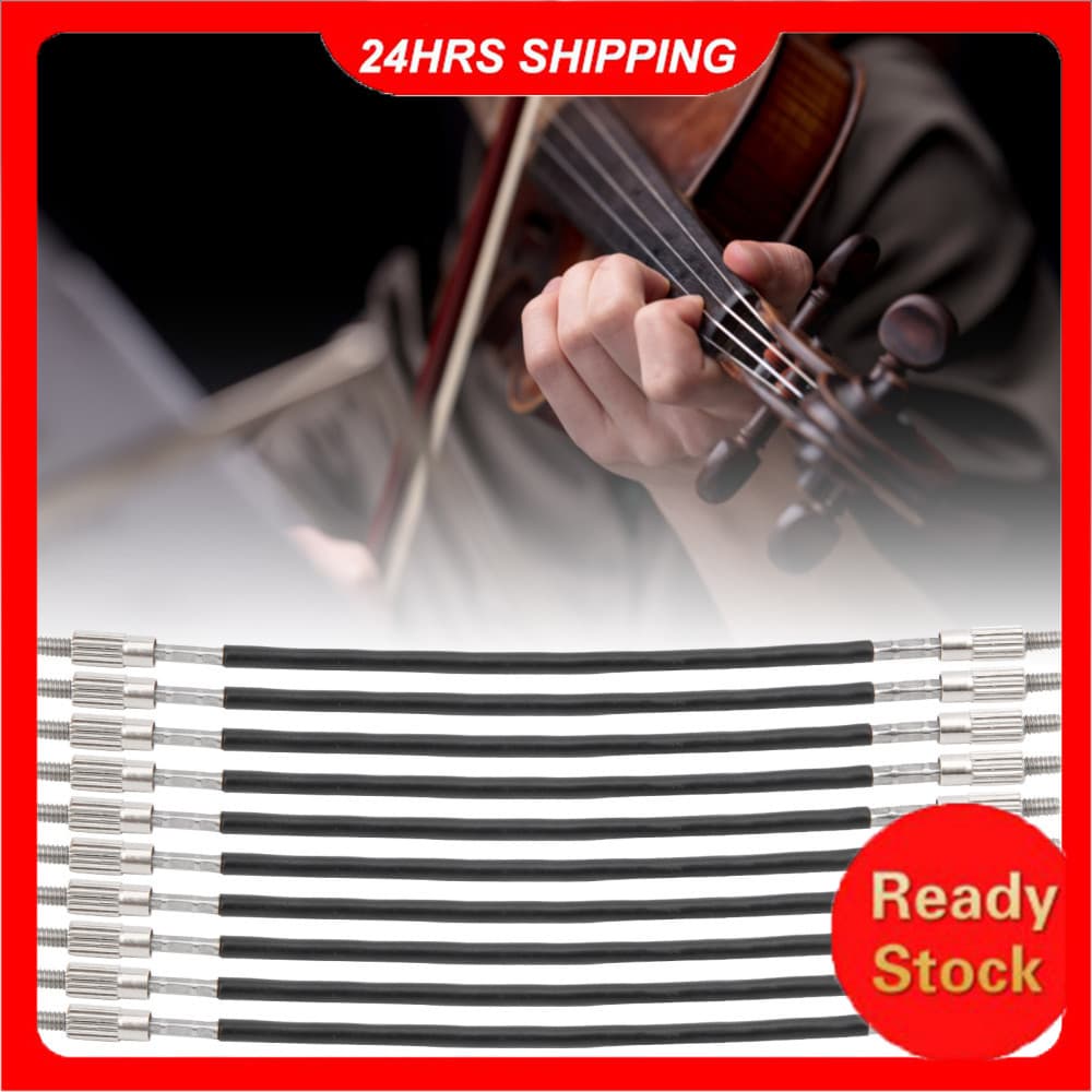 CONJUNTO DE TAILGUT DE VIOLINO Mingzhe FIO DE AÇO DURÁVEL PARA VIOLINOS 1/2 1/4