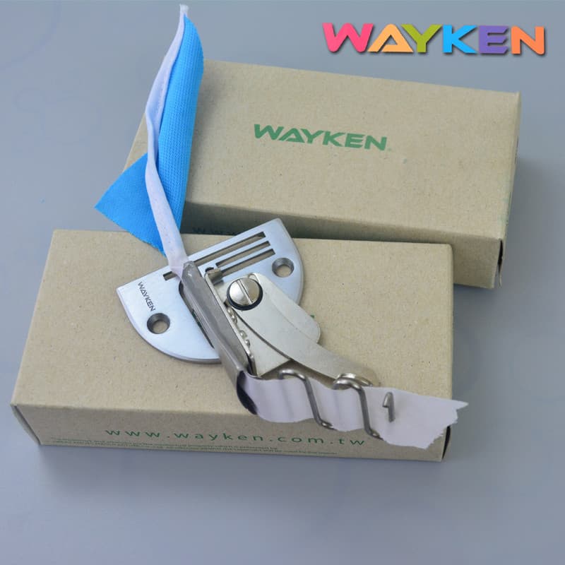Taiwan Weiken A10 puxar tubo acessórios de costura plana borda do carro dispositivo embrulho duplo tubo costura ajuda 40
