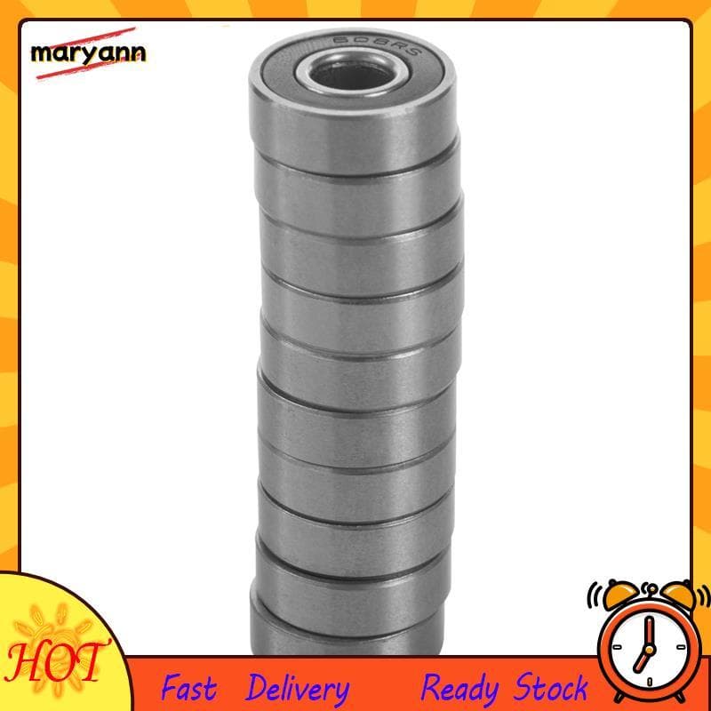 10 Peças Rolamentos De Esferas 8x22x7mm De Alto Desempenho 608-608RS Z R-228HH