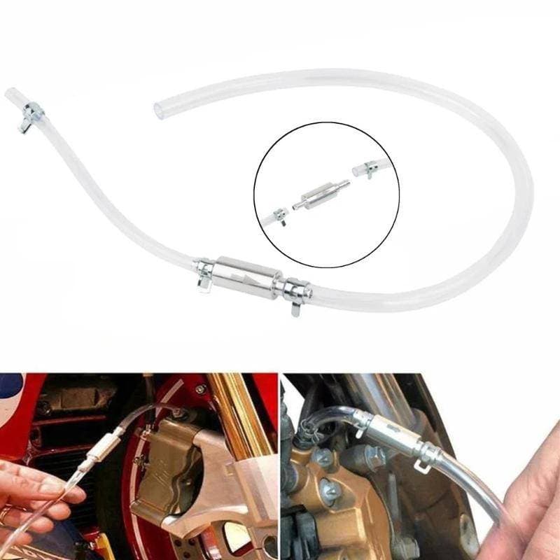 Kit Sangrador De Freio De Motocicleta qo , Bomba Extratora De Fluido Manual , Válvula Che Unidirecional Reutilizável Par