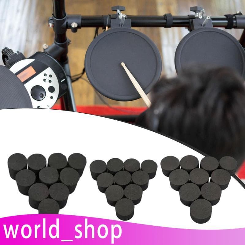 [World_shop] Almofadas De Bateria Eletrônicas Substituição De Coluna De Esponja De Gatilho De Percussão Para Conjuntos A