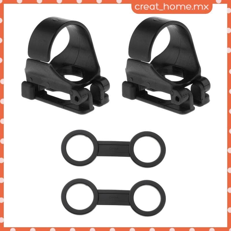 [Creat_home] 2 Peças De Suporte Para Snorkel De Mergulho E 2 Fivelas De Retenção De Clipe Proteção De