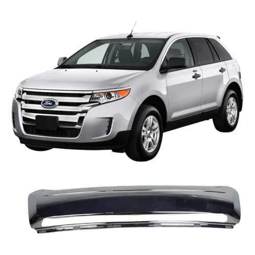 Moldura Parachoque Dianteiro Ford Edge 2011 A 2014 Cromada