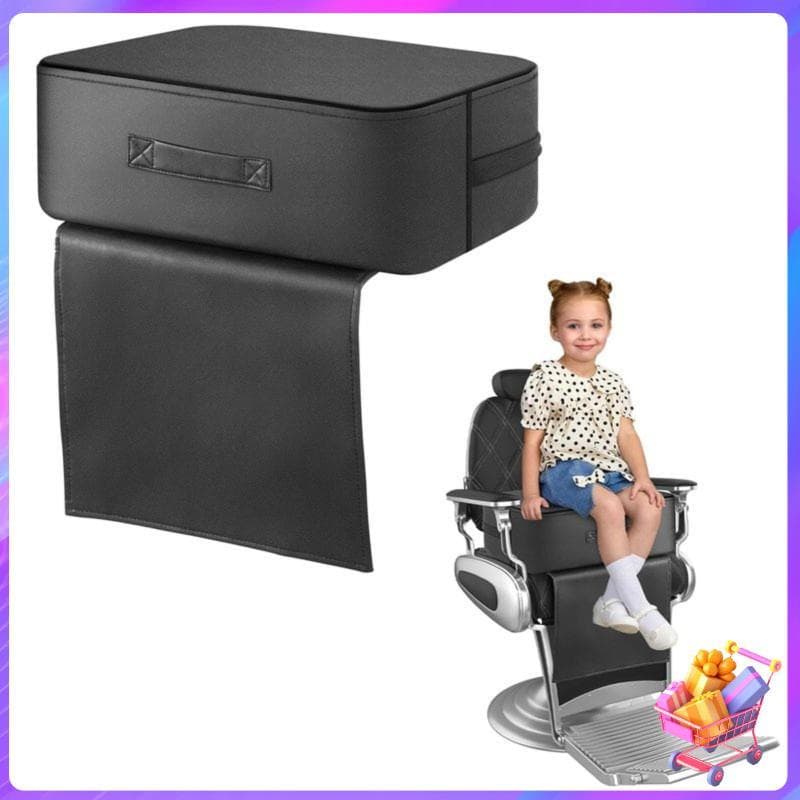 [Bom Negócio] Almofada De Reforço De Assento Estilo Barbeiro Para Cabeleireiro , 18 X 13 X 6.7 Pol . Ajuste De Cadeira D