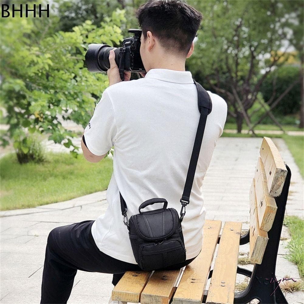 Câmera SLR De Ombro Único Bolsa Alça Ajustável Fotografia Leve Para Viagens Ao Ar Livre