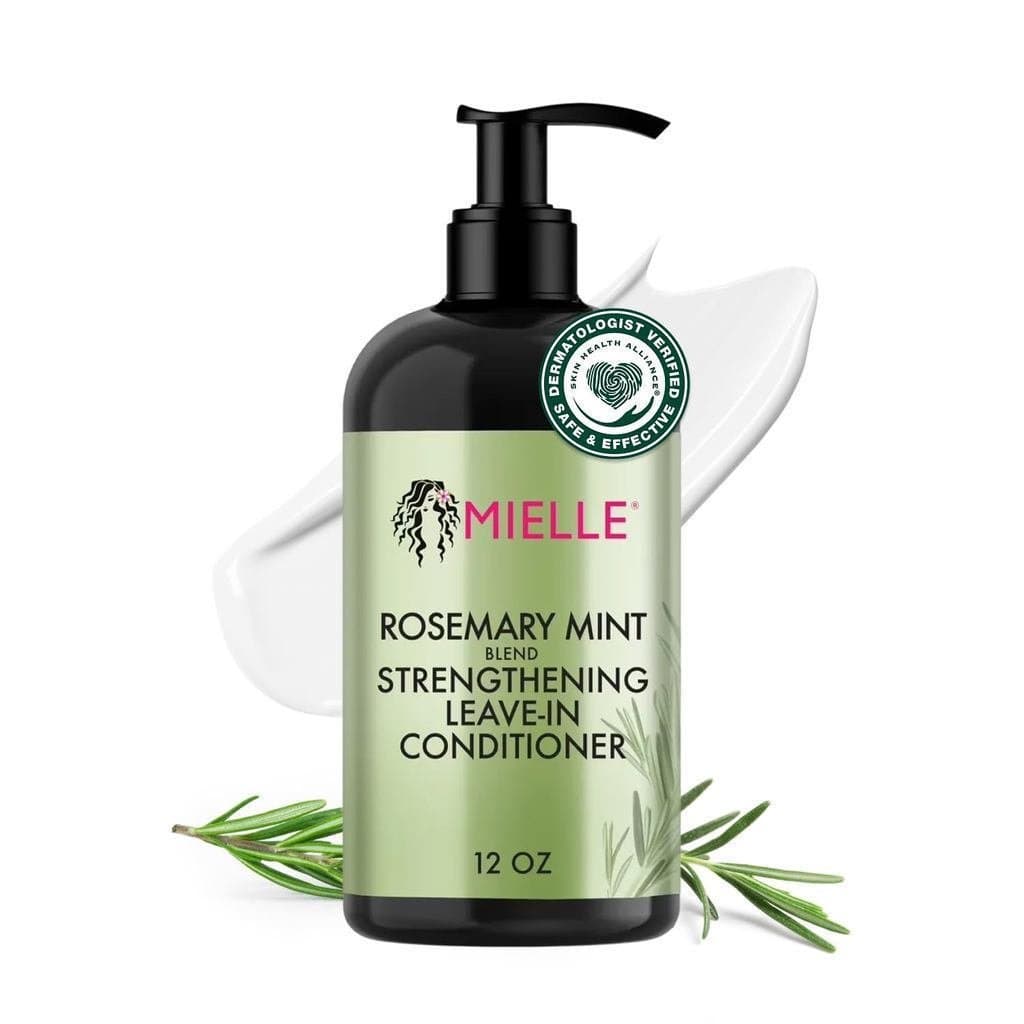 Condicionador Orgânico Mielle (Alecrim e Menta) - Condicionador nutritivo para cabelos cacheados, IIO4