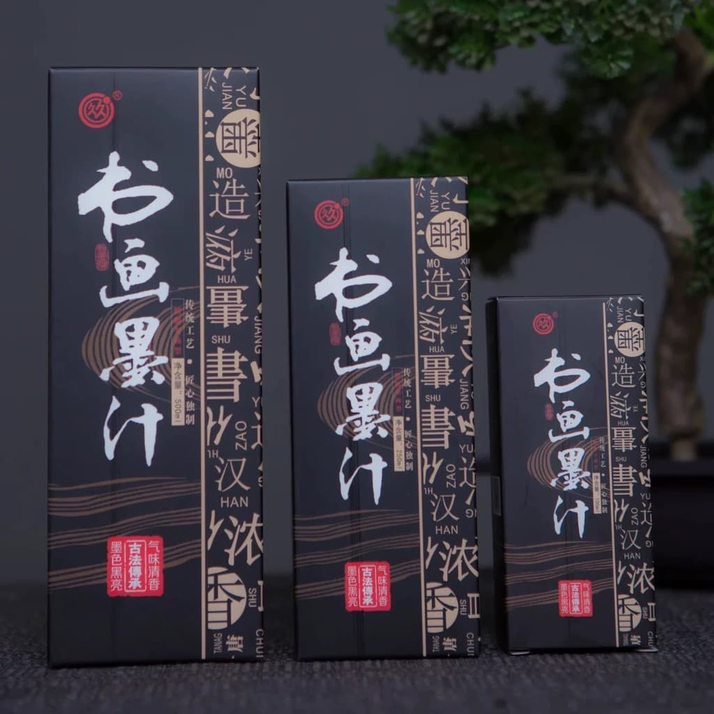Tinta longa e requintada, lista de tinta de pintura chinesa de alta qualidade, pincel de livro, tinta grossa para inicia