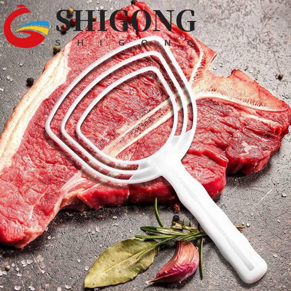 SHIGONG 4 Peças De Escamas De Peixe , Raspador De Carne Branca De Plástico Osso Manual Para Uso Doméstico