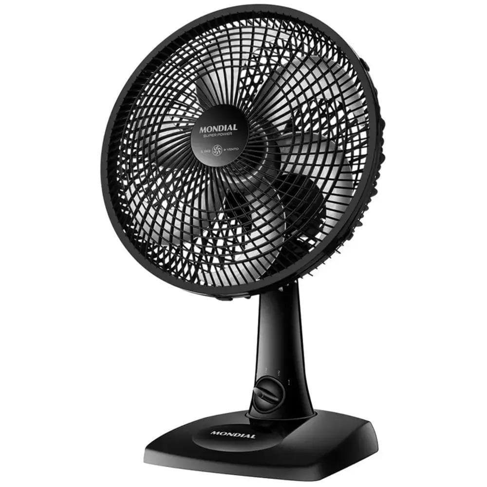 Ventilador de Mesa Super Power Mondial 220V Preto