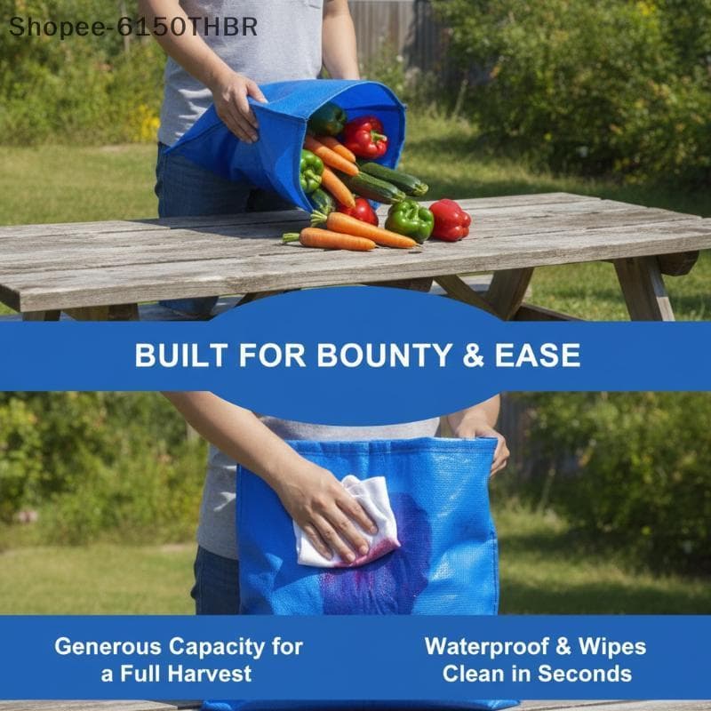 [VJ] Saco De Avental De Piing Multiuso , Resistente À Água , Grande Capacidade , Tamanho Único , Adequado Para A Maioria