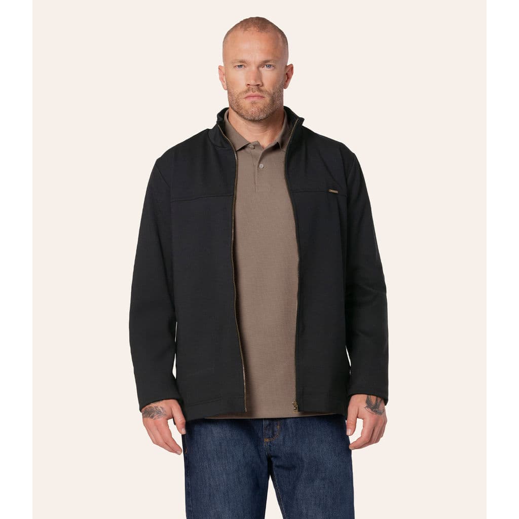 Jaqueta Masculina Ponto Roma Com Bolso Diametro Preto
