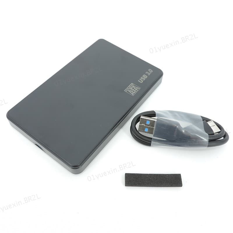 Caso HD Externo 2.5 HDD SSD Caixa De Disco Rígido Gabinete 6Gbps 10TB SATA Para USB2.0/3.0 BR2L
