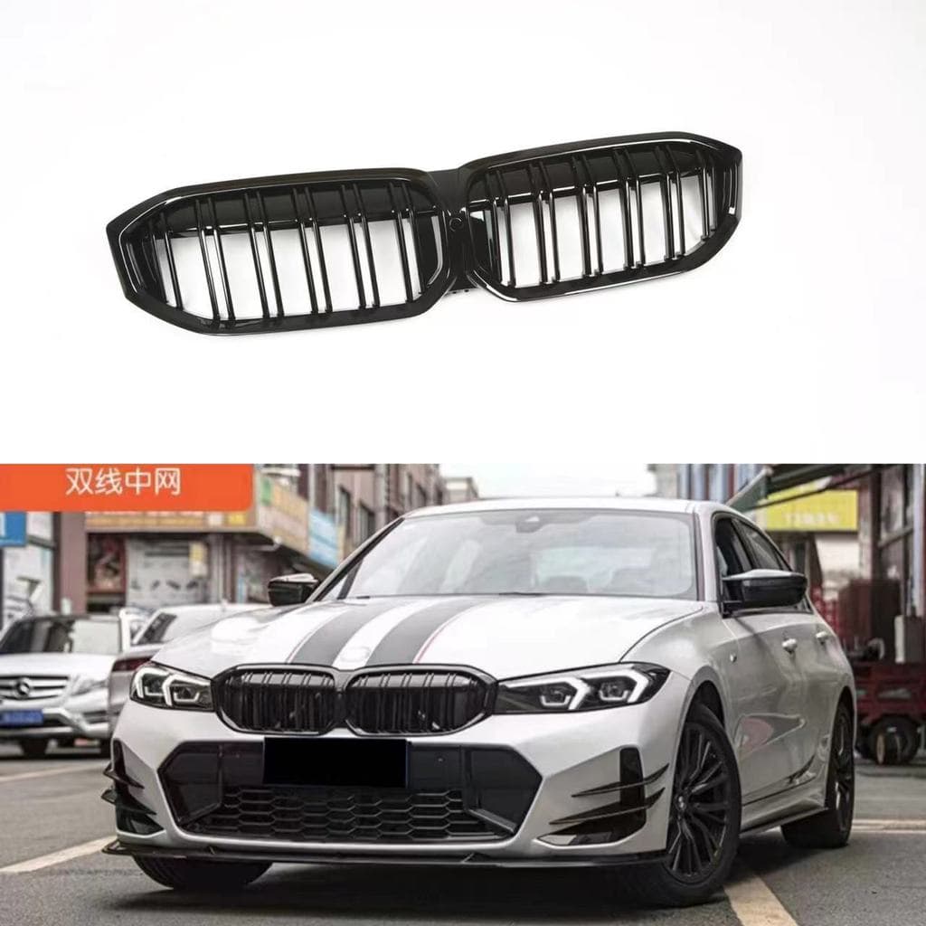 Alta qualidade-adequado para substituição de carro Original preto brilhante de malha de duas linhas 23-24 G20