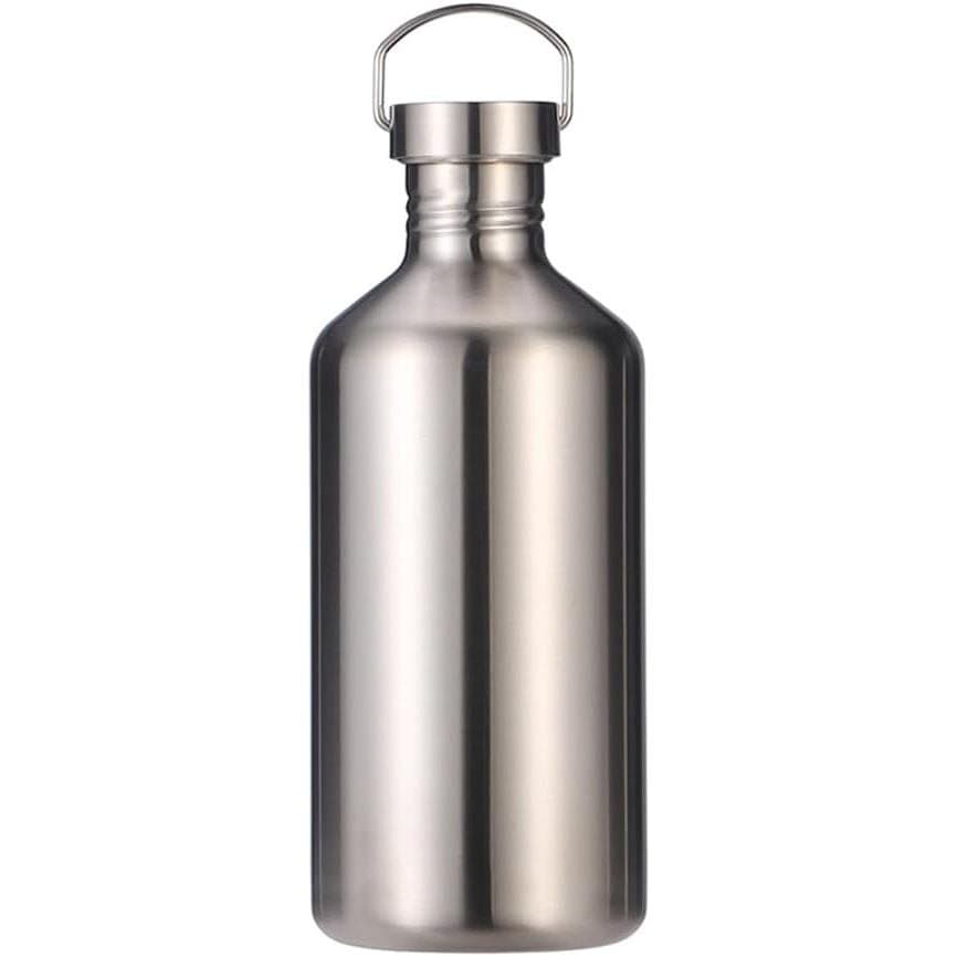 Garrafa de Água Esportiva CDJ de 68 oz em Aço Inoxidável de Parede Simples, à Prova de Vazamentos, 18/8(304), para Cicli