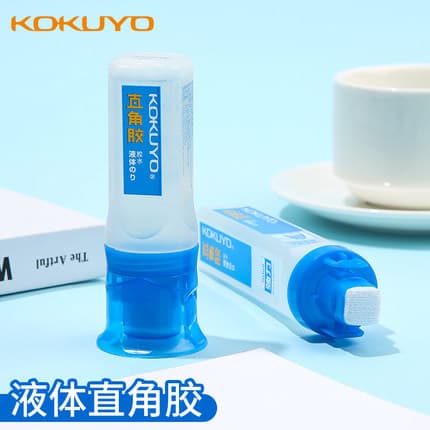Japão japão kokuyo kokuyo cola de ângulo reto estudantes usam cola líquida transparente artesanal forte multiuso E