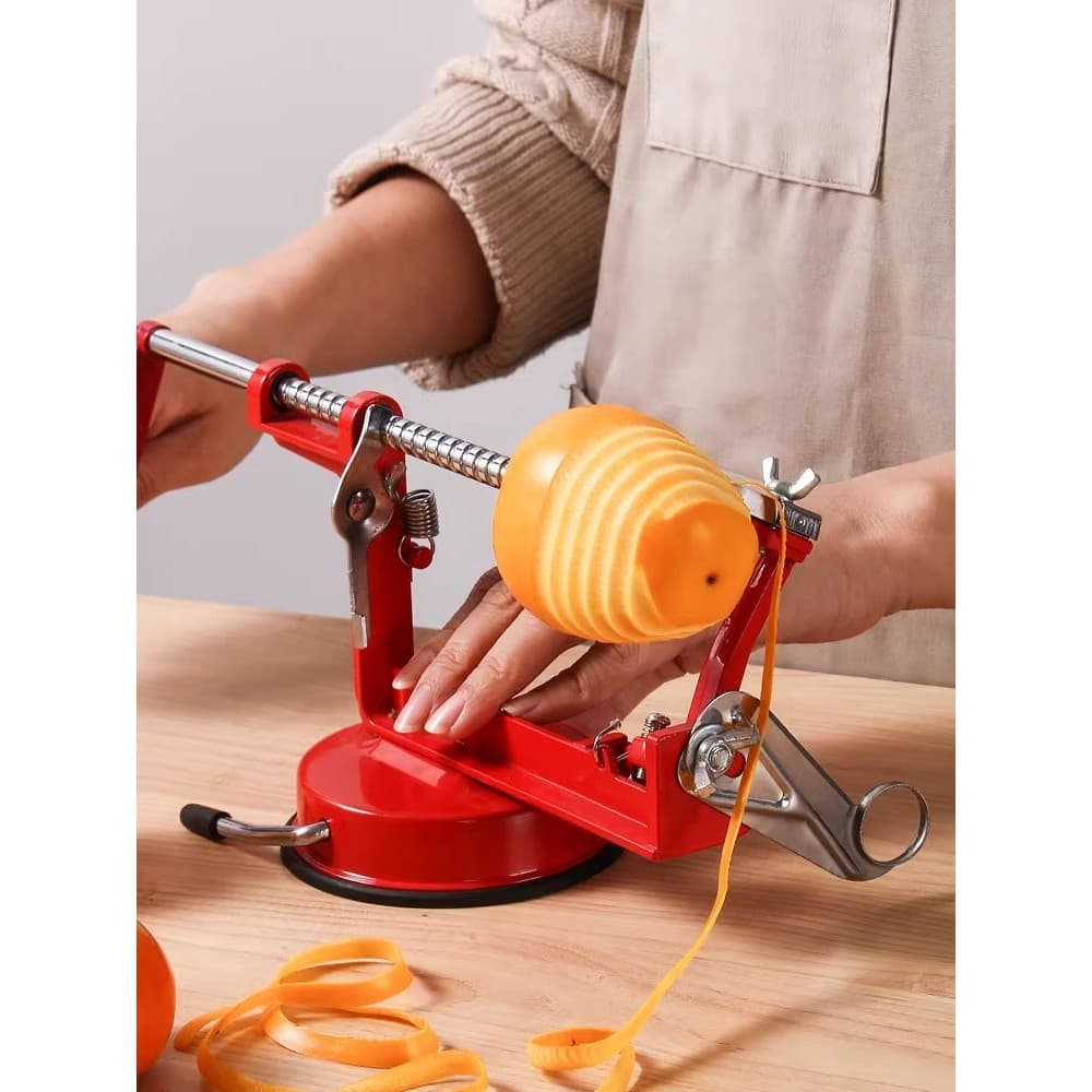 Caqui peeling ferramenta útil três-em-um casa caqui peeling máquina automática peeling maçã peeling máquina peeling