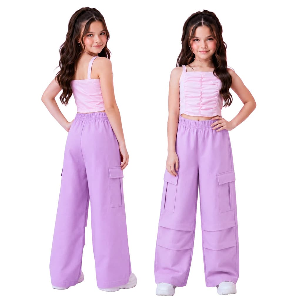CALÇA CARGO JUVENIL