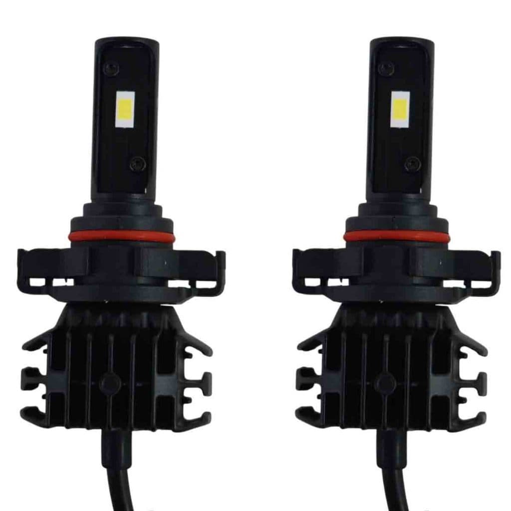 Kit Par Lâmpada Super Ultra Led Plus Automotiva H16 12000 Lumens 6500K cinoy