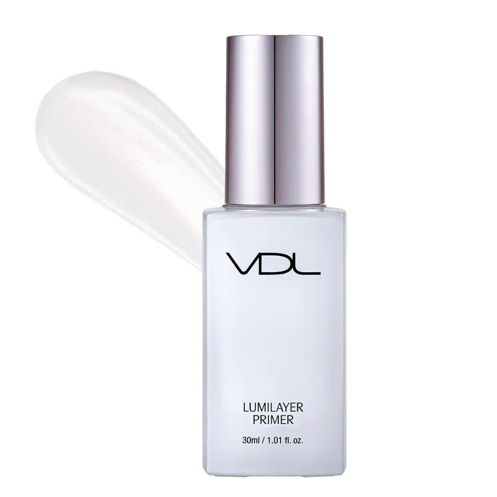 VDLLumilayerPrimer (Base de Maquiagem Luminosa, 1.01fl oz) - Uma base de maquiagem luminosa com efeito perolado, proporc