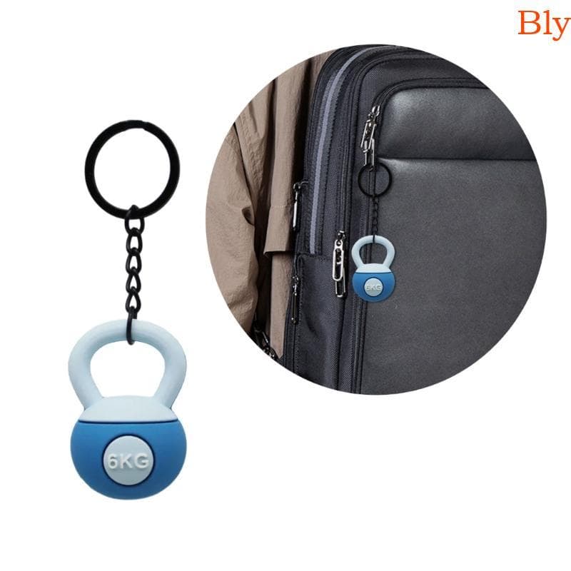 Bly Trendy Kettlebell Chaveiros Pingente Ornamento Para Chaves E Mochilas Carro Femininas