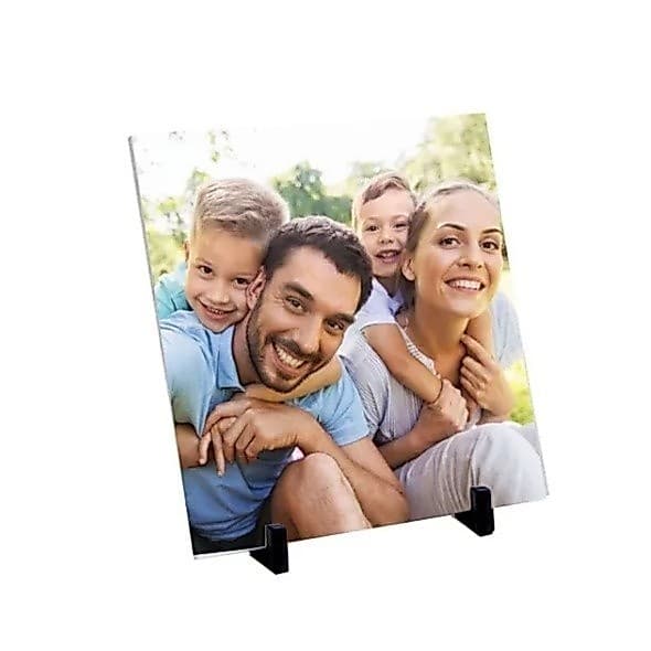 Azulejo Foto Presente Personalizado para Familia Amigos Mãe Pai Esposa 20x20 cm