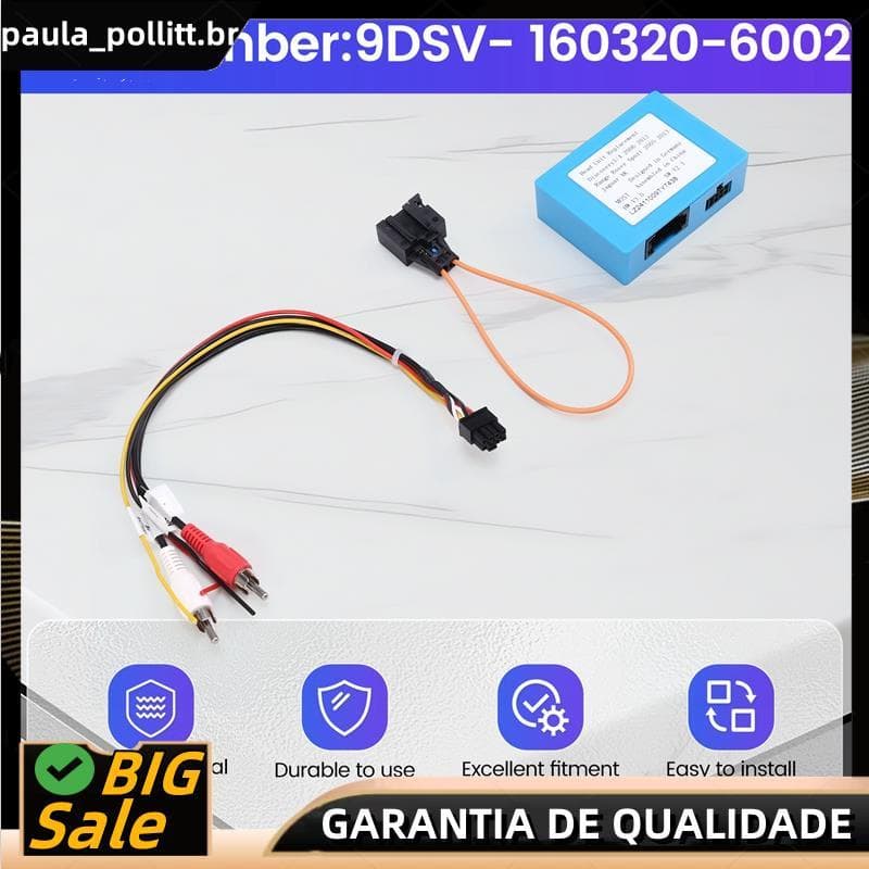 Adaptador Amplificador Decodificador De Fibra Óptica Auxiliar Para Carro Range Sport 3 XK
