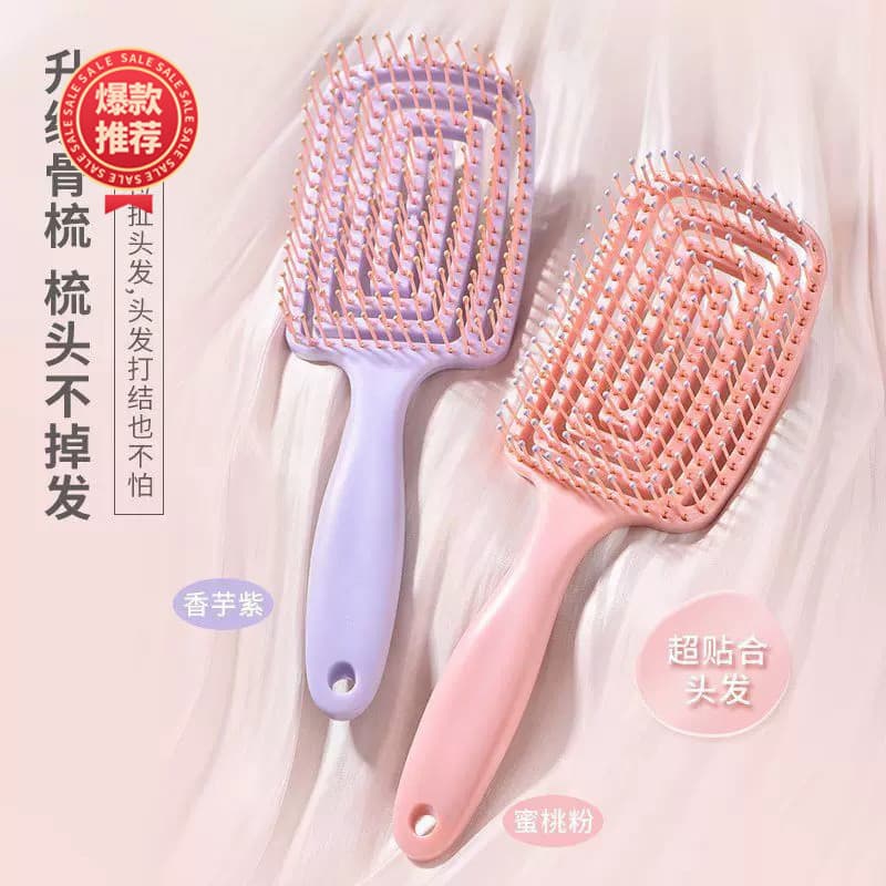 Fofo alto crânio superior pente de cabelo ferramenta útil senhoras dedicado estilo de cabelo longo massagem meridiano Ai