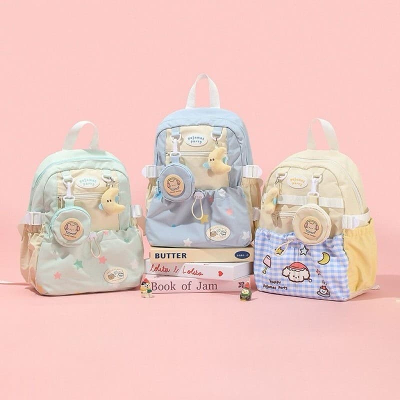 Mochila fofa para meninas, mochila de alto aparência, mochila de alto valor, estudante do ensino médio, mochila escolar