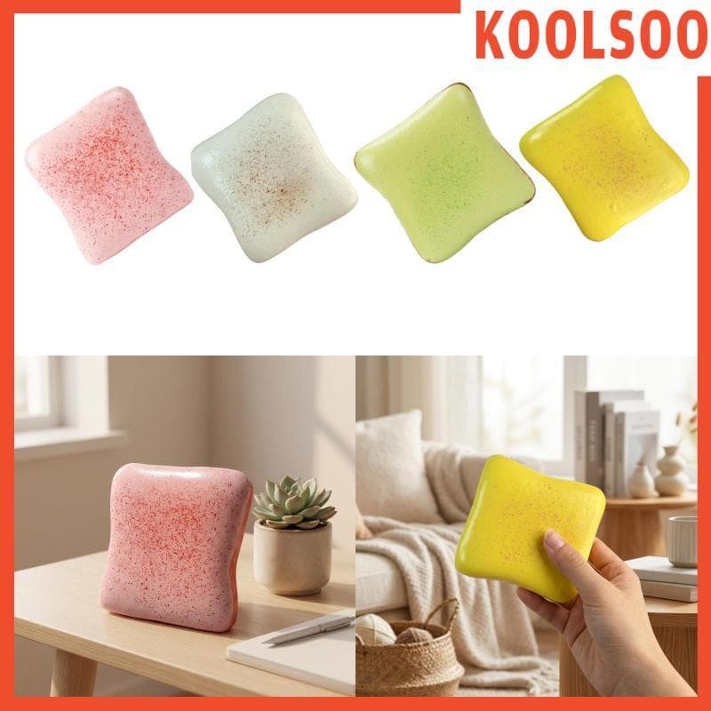 [Koolsoo] Simulação Brinde Brinquedo Pão Squishy Fidget Sensorial Alívio Do Estresse Novidade Prop Espuma PU Portátil Au