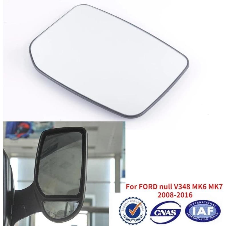 CAPQX Com Aquecimento Para FORD null V348 MK6 MK7 2008 2009-2016 Espelho Retrovisor Lateral Do Carro Vidro Transparente