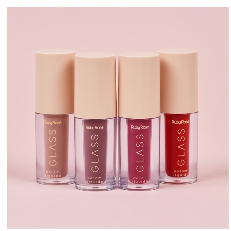 Batom Líquido Velvety Glass 3,5Ml Ruby Rose - Todas as Cores
