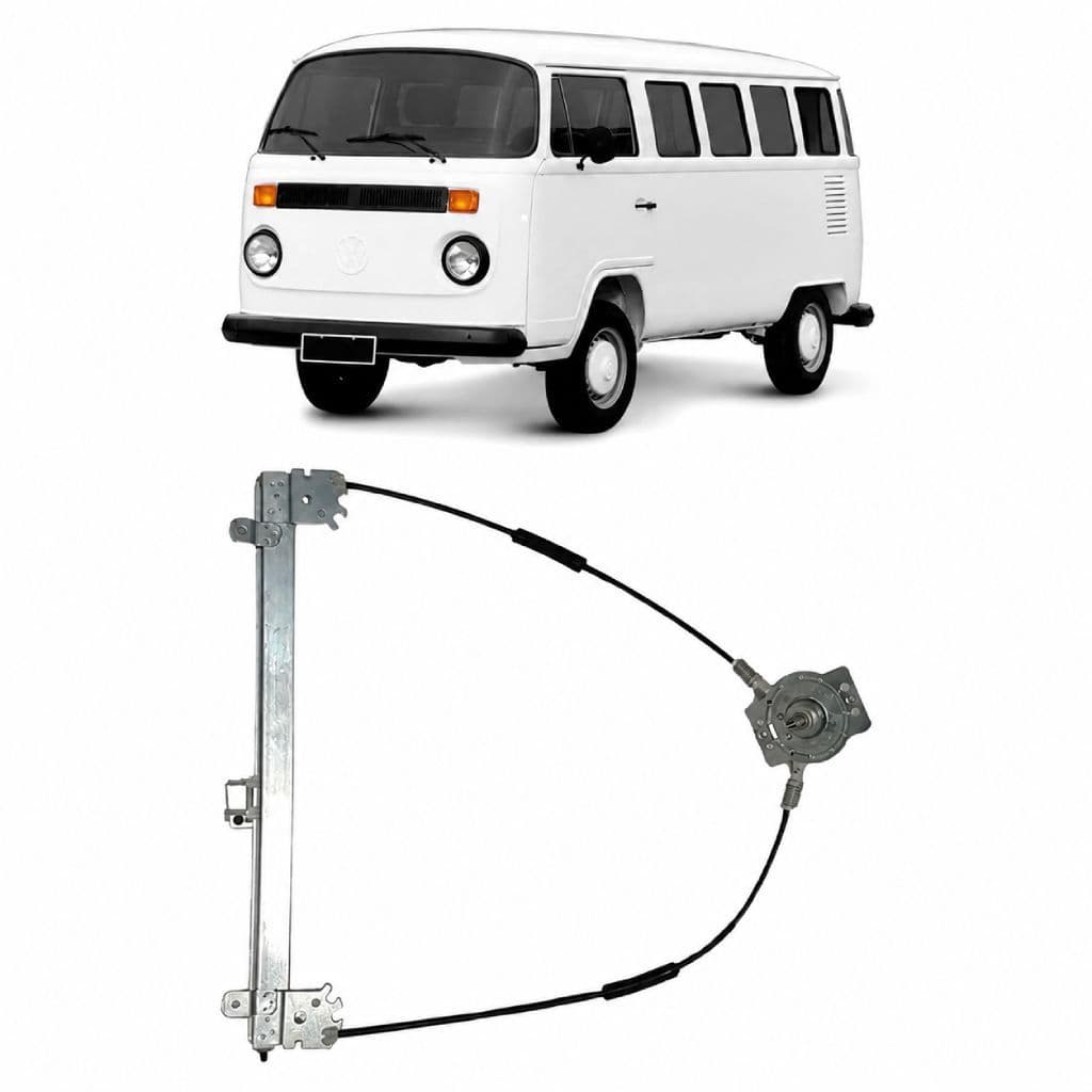 Maquina Vidro Manual Kombi Clipper 1991 92 93 94 95 96 97 98