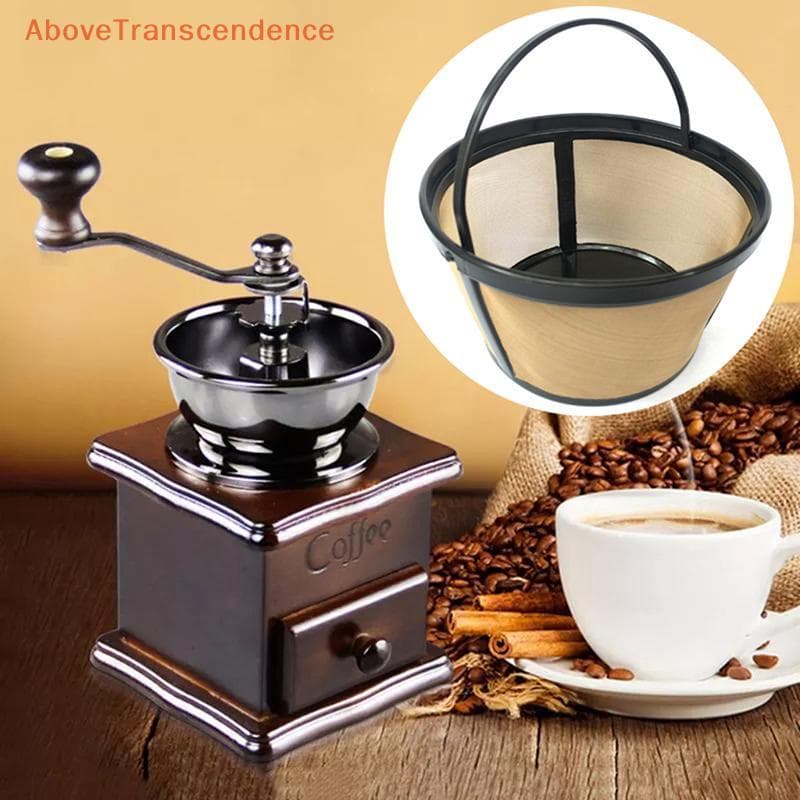 Suporte De Filtro De Cafeteira Reutilizável ABO Cesta De Malha Gotejadora Ferramentas De Utensílios De Cozinha